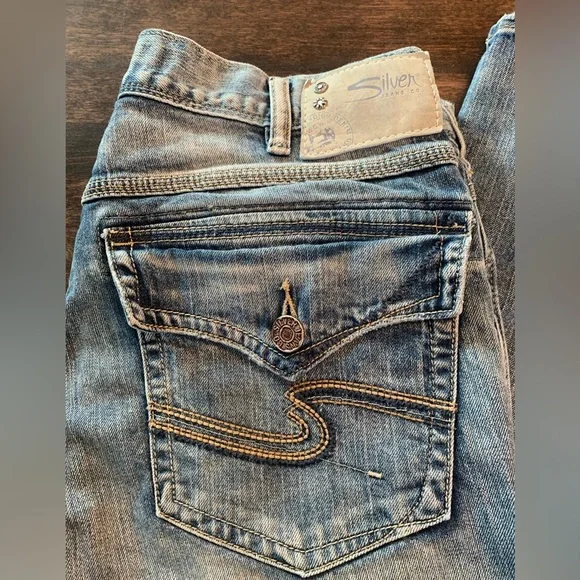 Silver Jeans Men’s 34x32 - Picture 3 of 14
